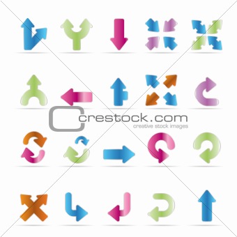 Application, Programming, Server and computer icons - Arrows