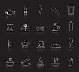 Shop and Foods Icons -