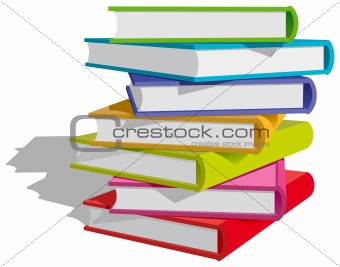 Books stack 