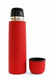 Red thermos