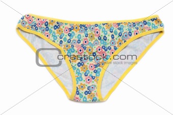 Feminine underclothes, color panties