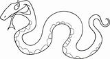 snake for coloring book