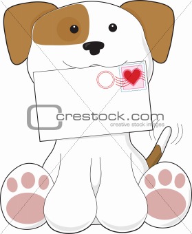 Puppy Love Love Letter
