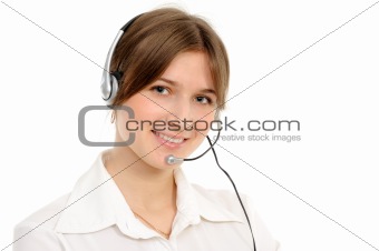 female customer service representative 