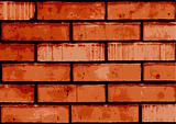Vector brick wall 