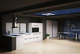 Interior kitchen 3d render