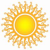 ornamental sun