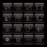 Business, Office and Mobile phone icons