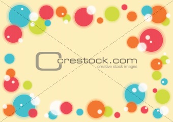 Colorful Round Background