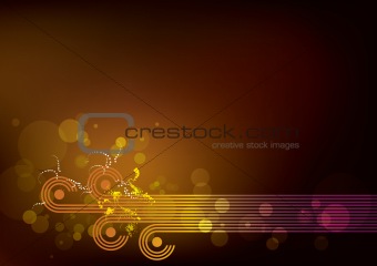 Abstract Retro Background
