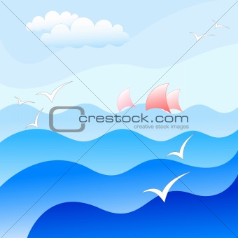 sea background