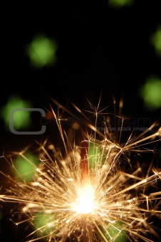 abstract sparkler background
