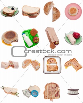 Collection of Sandwiches