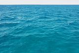 Natural turquoise sea water surface