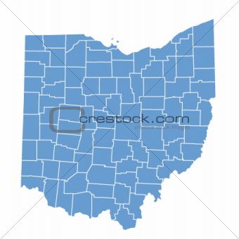 Ohio map