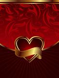 background for design of packing Saint Valentine's Day