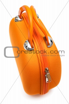 orange large handbag