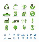 ecology and environment icons