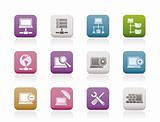 Network, Server and Hosting icons