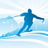 Ski and sport Background