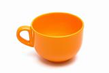Beautiful orange cup