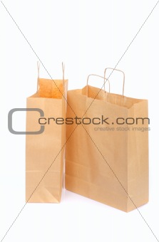 Two Ecological Paper Bags