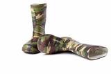 Camouflage Gum Boots
