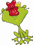 prince frog kiss