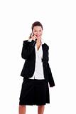 Businesswoman talking on phone