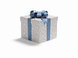 Gift in the white  box
