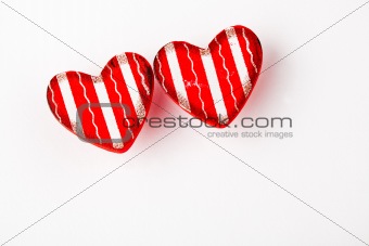 Red Valentine hearts