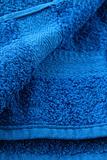 blue  towel