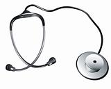 The medical device a stethoscope
