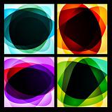 Collection of abstract background