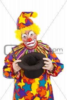 Sad Clown Empty Hat