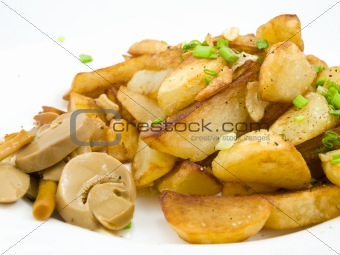 ready potatoes close-up