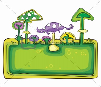 Mushrooms banner.