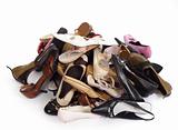 heap of shoes