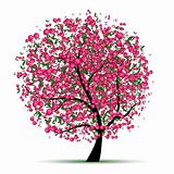 Energy cherry tree for your design 