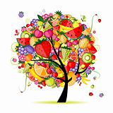 Energy fruit tree for your design