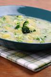 Broccoli soup with potatoes