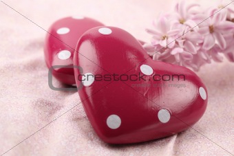 Dotted hearts