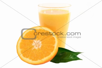 Fresh orange juice