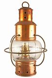 Old brass lantern