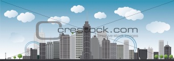  big city illustration
