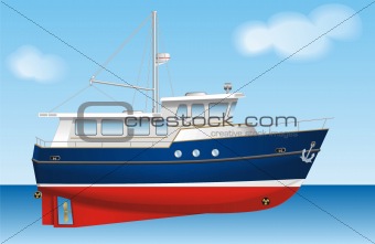 Boat vector