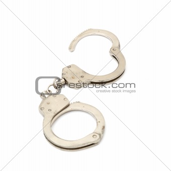 handcuffs are opened