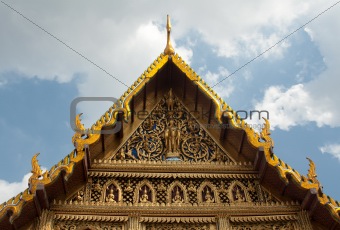 Royal palace in Bangkok Thailand