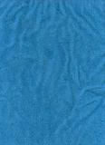 rumpled blue cotton fabric