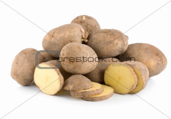 Pile of potatoes